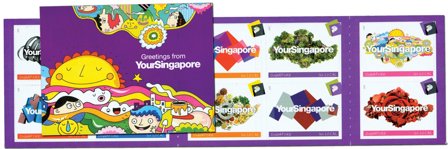 Singapore - Greetings - Postfrisk selvkl. sæt