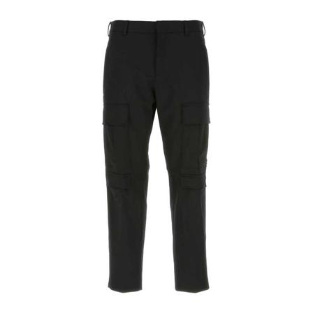 PT Torino, Tapered Trousers Czarny, Mężczyzna, Rozmiar: L