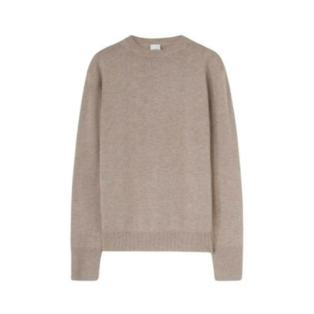 Aspesi, Round-neck Knitwear Beżowy, Mężczyzna, Rozmiar: M