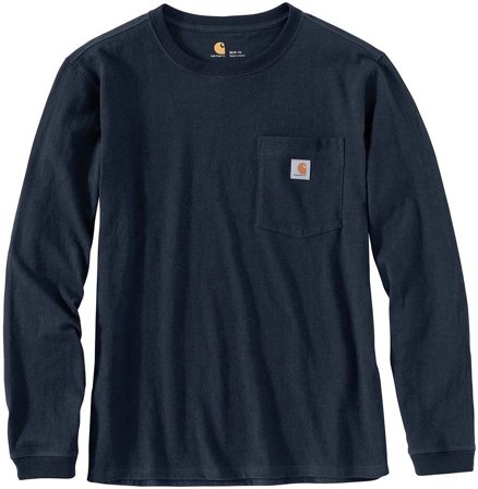 Carhartt Workwear Carhartt W's Workwear Pocket L/S T-Shirt Navy