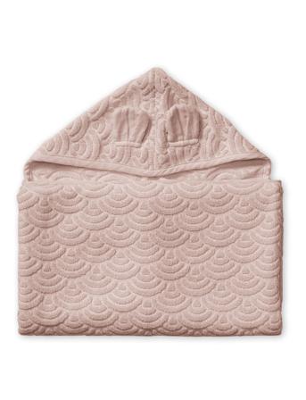 Towel, Junior, Hooded W/ Ears Home Bath Time Towels & Cloths Towels Rosa Cam Cam Copenhagen