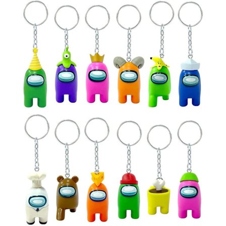 6-pakkaus avaimenperähahmot mysteerilaukku S2