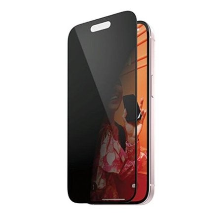 PanzerGlass Ultra-Wide Fit -karkaistu lasi ja paikannuslaite iPhone 15 Pro Max -puhelimelle