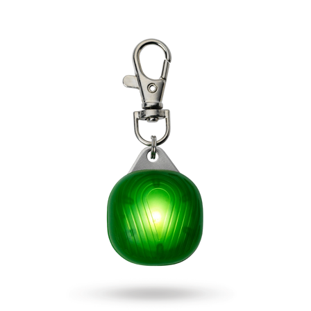 Dogman Blinklampa Burger LED Grön - Till hundpromenaden - Säkerhetslampor & reflxer till hundar