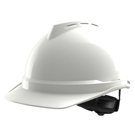 MSA V-Gard 500 Skyddshjälm oventilerad Vit, Personligt skydd