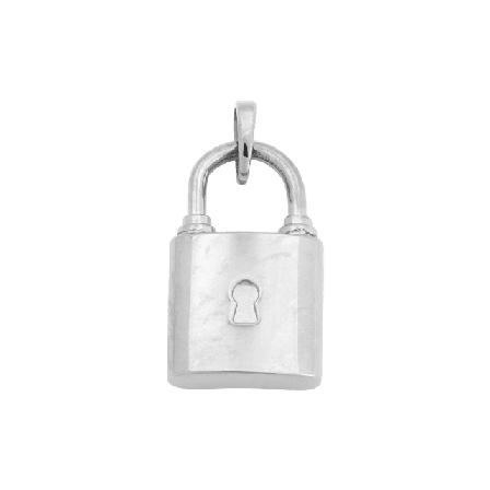 Edblad Padlock Charm Steel Smycken & klockor Dam Grå ONESIZE