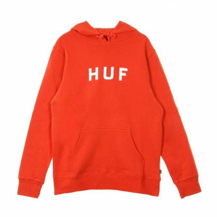 Huf, Hoodies Rood, Heren, Maat:L