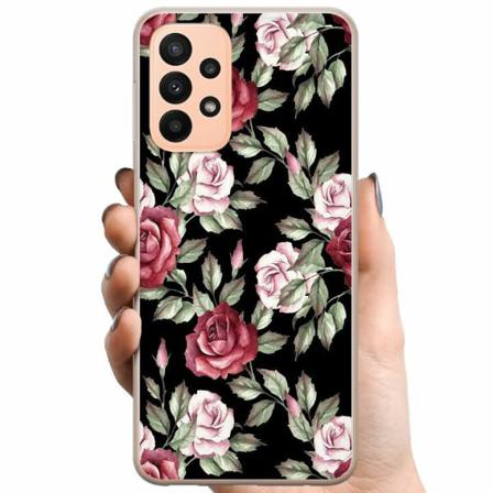 Samsung Galaxy A23 5g Tpu Mobilskal Blommor