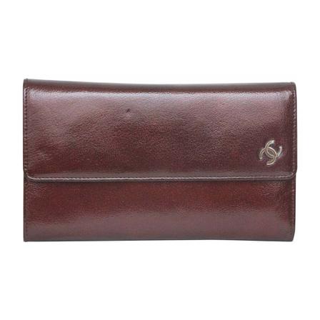 Chanel Vintage, Pre-owned Wallets Rood, Dames, Maat:ONE Size,leer