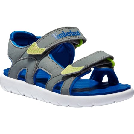 Timberland Kids' Perkins Row 2-Strap Sandal Children sandals Grey 29