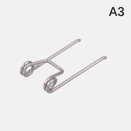 1 sæt hårtrimmer svinghoved clipper guide blok clipper reservedele med spændingsfjeder clipper tilbehør til 8081