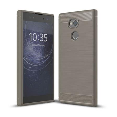 Borstat Silikon Tpu Skal Sony Xperia Xa2 (h4113) Grå
