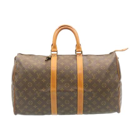 Louis Vuitton Vintage, Pre -owned Keepall 45 Bruin, unisex, Maat:ONE Size