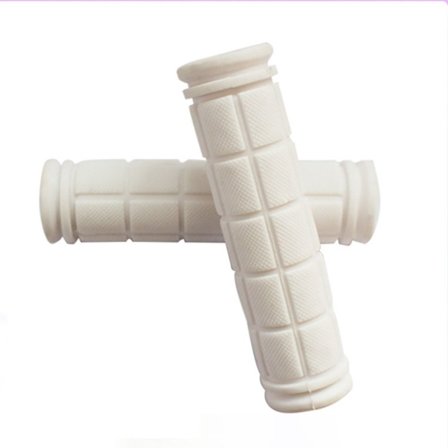 1 Par Cykelstyr Greb Cykel Gummi Styr Betræk HVID