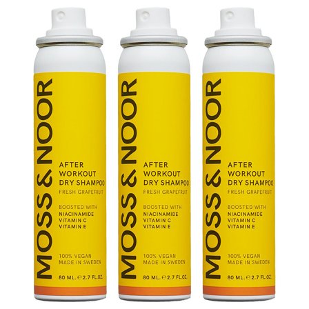 Moss & Noor After Workout Dry Shampoo 3 x 80 ml, Hår, Hårstyling, Tørshampoo