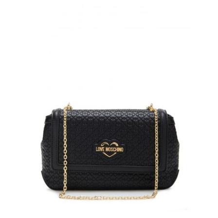 Moschino, Cross Body Bags Czarny, Kobieta, Rozmiar: ONE Size