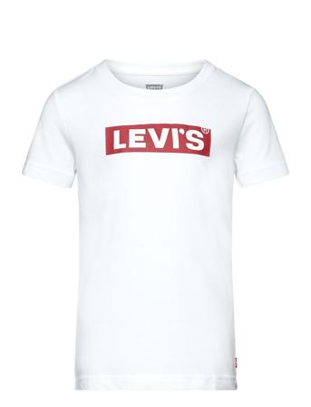 Levi's Short Sleeve Boxtab Tee White Levi's