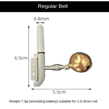 1stk fiskestang belysning pinne fiske lysende pinne MED
