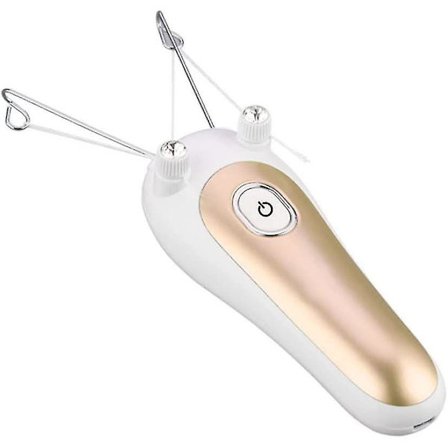 Tråd Hår Fjerner Ansigt Krops Hår Fjerner Med Guld Skraber Bomuldstråd, Elektrisk Hår Fjerner, Genopladelig Hår Fjerner, Tråd Hår Fjerner