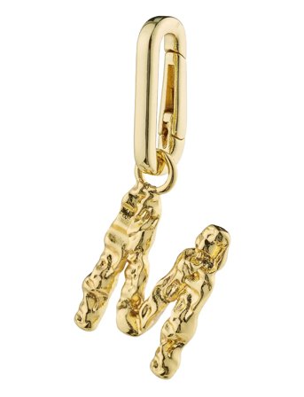 Charm Pendant, Gold-Plated Gold Pilgrim
