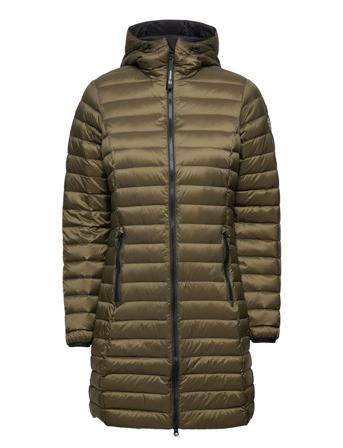 Dakota Down Coat Fodrad Rock Khaki Green Tenson