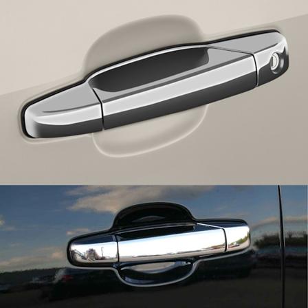 4 stk. Ydre Dørgreb Krom Venstre Højre 20828258 Udskiftning Passer til Cadillac Escalade