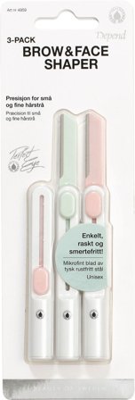 Depend Perfect Eye Brow & Face Shaper, Makeup, Øjenbryn, Øjenbrynstrimmere
