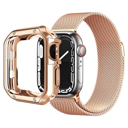 TPU watch för Apple Watch Series 7/8 41mm, Skydd för watch med snabbkoppling