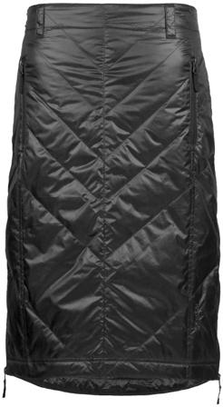Skhoop - Mary Mid Down Skirt toppahame - Musta- Urheilullisesti Muotoiltu Hame