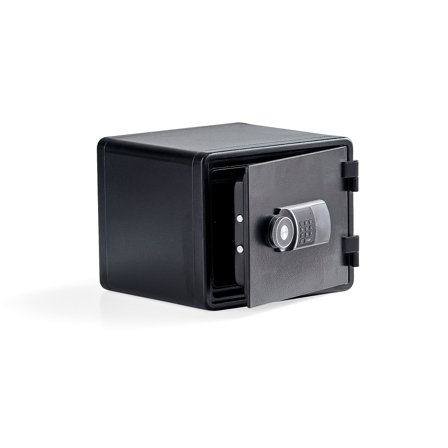 Brandschutz-Aktenschrank ADORE, 345 x 424 x 388 mm, schwarz