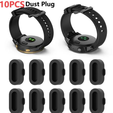 1m/17cm USB -laddningskabel armbåge/rak till typ-C-kablar Smart Watch -laddare sladdar för Garmin Fenix 7 7S 7X 6 6S 6X 5 5S 5X Black 10PCS