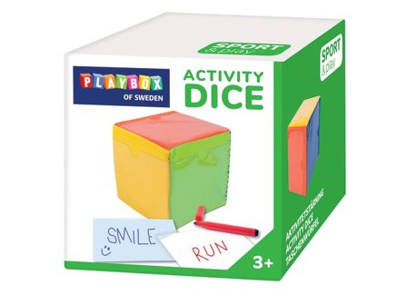 PLAYBOX Aktivitetstärning - Lyreco - Skola och förskola - Lekmaterial - Tärningar