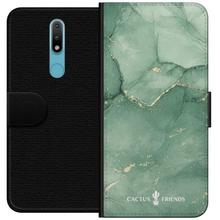 Yhteensopiva Lompakkokotelo Nokia Nokia 2.4 Cactus and Friends – JadeVeins