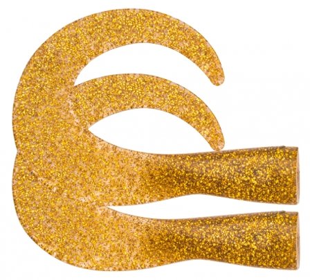 SvartZonker BigTail Junior C2 Gold Glitter 2-pack
