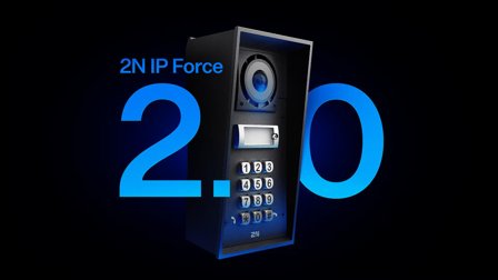 2N Gegensprechanlage EntryCom IP Force 2.0 - 1 Ruftaste (IP69) mit Kamera & Piktogramm/Kartenleser optional