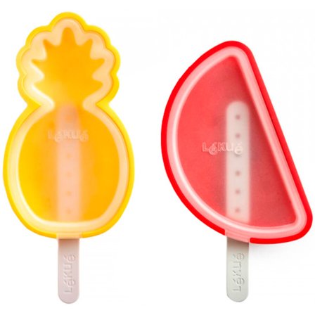 Lékué Jäätelömuotti Tropical Fruit, 4 kpl