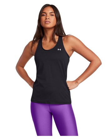 Under Armour Tech Mesh Racer Tank - Black - L