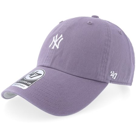 47 Brand - MLB Lilla unconstructed Caps - New York Yankees Base Runner Clean Up Iris Dad Cap @ Hatstore