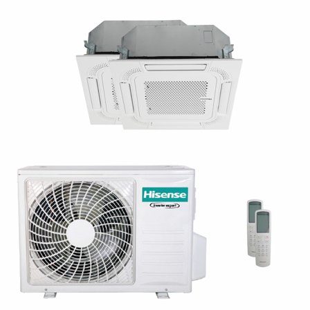 Condizionatore Hisense Cassetta ACT dual split 18000+18000 BTU inverter A++ unità esterna 7 kW