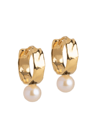 ENAMEL Copenhagen Örhängen Avaya Pearl Dam Guld ONESIZE