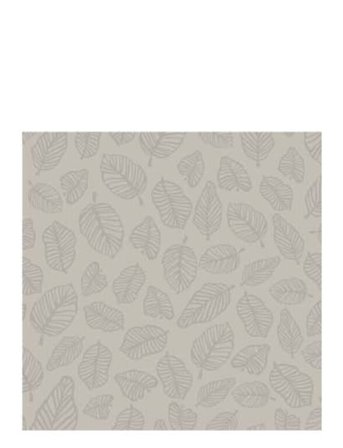 Napkin Leaf Embossed Beige Cooee Design