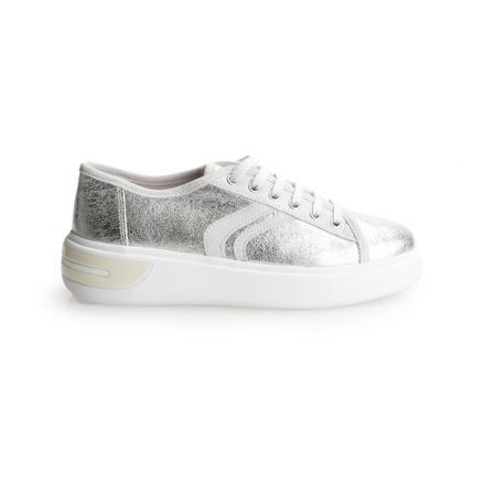 Geox - Sneakers - Grå - Dam - Storlek: 35 Eu, Dam, Storlek: 35 EU