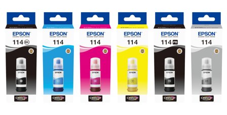 Epson 114 - magenta - original - blekkrefill for EcoTank ET-8500 & EcoTank ET-8550