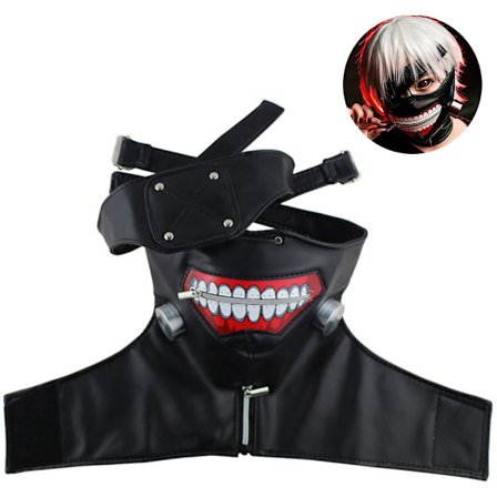 Halloween Ball Party Rollspel Mask Prop Blixtlås