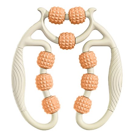 Massasje Relax Sirkulær Benklemme 9-Hjuls Muskelrulle Dypvevsmassasje For Ben Arm Massasjeapparat