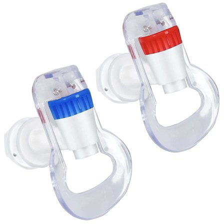 Vedenjakajan Vaihtopainikehana - Kylmä Ja Kuuma Vesihanat Sininen Ja Punainen Paketti-yuhao