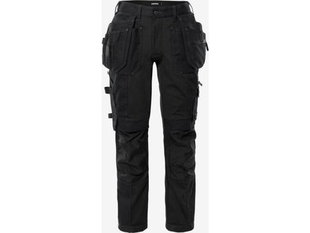 FRISTADS Hantverksbyxa Dam svart 2533 GCYD 48 - Lyreco - Arbetskläder > Arbetsbyxor och shorts > Hantverksbyxor
