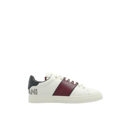 Emporio Armani Sneakers with logo vit, Herr, Herr, Storlek: 43 1/2 EU