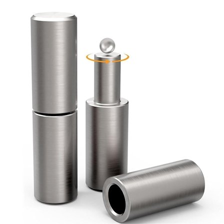 Sveisebare porthengsler 4 tommer, Heavy Duty stål sveisehengsel, avtakbare hengsler, kulelager avtakbare H (FMY)