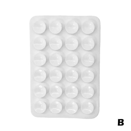 Silikon sugkoppKompatibel med mobiltelefonfäste Sugkopp med baksida